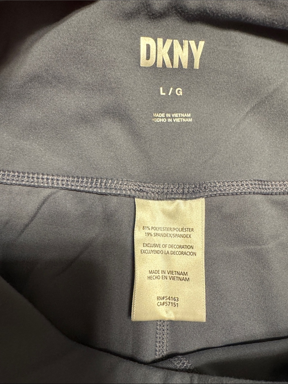 DKNY athletic shorts size large bundle of 2 - Picture 5 of 5